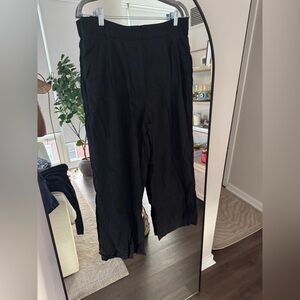 Abercrombie & Fitch Curve Love short Linen Pant